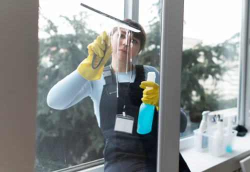 Nettoyage de vitres intérieures et extérieures à Ferrières-en-Bray